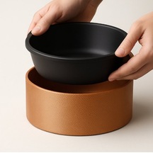 Modern Lüks Köpek Ve Kedi Mama Kabı - 3d Tasarım Çıkarılabilir Hazneli Kaymaz Su Kabı & Estetik Evcil Hayvan Besleme Standı