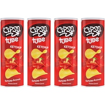 Cipso Tube Ketçap Aromalı Cips 160 Gr X 4 Adet