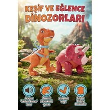 Gioc-hi Prezio-si Bisküvi Ve Angus Nefes Alan Haraketli Çeneli Eklem Yapılı Keşif Dinazorları