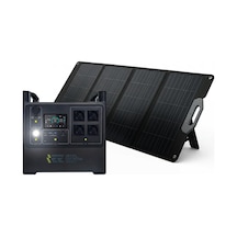Initial Entropy Energy Solar Performans Paketi (Singo2000pro Taşınabilir Güç Kaynağı + SP200 Taşınabilir Solar Panel)