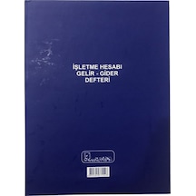 İşletme Hesabı Gelir-gider Defteri A4 100 Yaprak