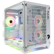 Ti-Game Pulse-W 6 Rgb Fan Beyaz Mesh Oyuncu Bilgisayar Kasası