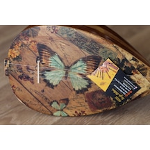Cura Saz Kelebek Motif Kılıf