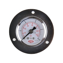 Simga 0-600 Bar Çap Ø40 MM Ön Flanşlı Kuru Tip Manometre