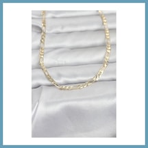 Bezos Cm 14k Gold Renk Kuşgözü Zincir Model 60 Cm Kadın Kolye Mbt06