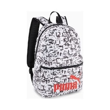 Puma Phase Aop Beyaz Unisex Spor Sırt Çantası - 079948 12