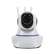 Samdoo Akıllı Wifi Bebek/pet Kamerası: 1080p Gece Görüşlü, Hareket Takipli, 2 Yönlü Sesli Ev Güvenlik Sistemi