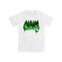 Tarzsokak Beyaz Gnarly Camiseta Tee Katseye Kore Bant Yaz O-boyun Leri Gi Beyaz