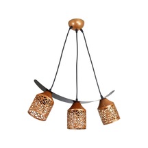 Ikili Paparta Motif Kayık Model Tarz Sarkıt Avize N