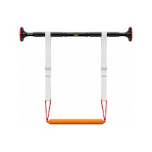 Barfiks Çekme Destek Aparatı Ayarlanabilir Askılı Ayak Pedalı Pull Up Assistant Beyaz