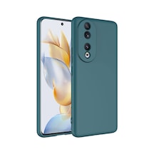 Huawei Honor 90 Kılıf Kadife İç Yüzey Yumuşak Dokulu Kamera Korumalı Kapak Mara