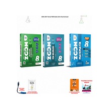 Günay 8. Sınıf Lgs Tüm Dersler 098 300 Soru Hediyeli 3 Kitap Seti
