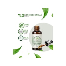 İyot Damlası %2'lik 30 Ml Damlalıklı Şişe Lugol Çözeltisi %2