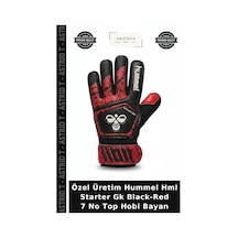 Özel Üretim Hummel Hml Starter Gk Black-red 7 No Top Hobi Bayan Siyah - Kırmızı