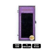 Ocean 0.10d Dramatik Kıvrım 15 Mm Soft Eyelash Doğal İpek Kirpik 16'lı