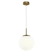 Lindby Beyaz Küre Tekli Sarkıt 40cm Avize Ra-avz- 8027-54-19 Eskitme