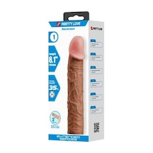 Adres Medikal 7,6 Cm Dolgulu Premium Melez Rengi Silikon Kisisel Urun Kılıfı - Bdm1416