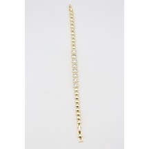 Vıp Bileklik 14 K-17345 17+2cm Çok Renkli