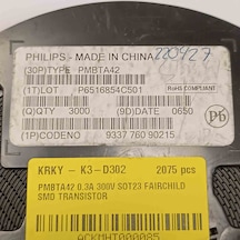 Pmbta42 0.3a 300v Sot23 Faırchıld Smd Transistör 9 Adet