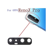 Tkgz Oppo Uyumlu Reno 3 Pro Arka Kamera Camı Lens Yapışkanlı