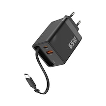 14 Pro Uyumlu 65w Gan Hızlı Şarj Adaptörü Type-c Kablolu Çoklu Hızlı Şarj Aleti