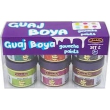 Artebella Guaj Boya 6 Lı Set  2 Çok Renkli