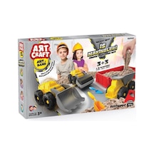 03727 İş Makineleri Kum Seti 750 Gr Çok  Renkli
