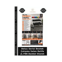 Delux Serisi Destek Çalışma Salon Relife Jl-f88 Dambıl Standı