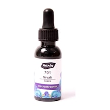 Karin Kolay Ebru Boyası 30Ml N:701 Siyah