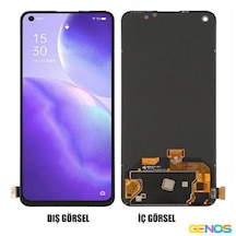 Oppo Reno 5 Uyumlu Tft Kalite Lcd+dokunmatik Siyah Sn808948