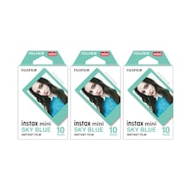 Instax mini Sky Blue Edition 10x3 Film Seti