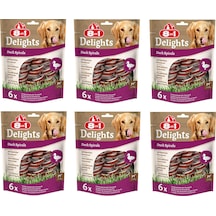 8in1 Delights Duck Spirals Ördekli Burgu Ödül 6 Lı X 6 Adet