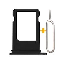 Apple Uyumlu iPhone 6s Plus Sim Çekmecesi Sim Kart Yuvası Siyah Renk İlanı