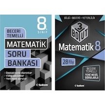 Tudem Yayınları 8.sınıf Matematik Soru Bankası&8.sınıf Matematik