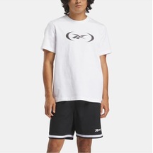 Reebok Basketball T-shırt 100214157 Erkek Tişört Beyaz S-xxl Beyaz
