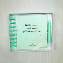 Yeni Nesil Dıy Defter Kalem Set 1097-1 Turkuaz