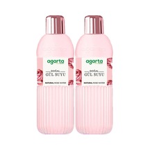 Agarta Doğal Gül Suyu 400ml 2 Li Set