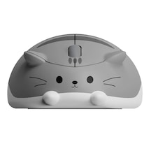 Akko X Waigua Cat Grey Mimo Kablosuz Simetrik Mouse