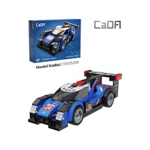 Cada Çek Bırak Supersonic Star 164 Parça Araba Yapım Seti Blok Araba -ffc55053w-164p