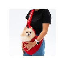Pawstar Kırmızı Crossbody Çanta