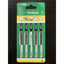 Tomax T101d Hss Ağaç Dekupaj Ağzı 5 Adet Sert Temiz Kesim