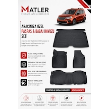 Renault Kango 2026 Model 4d Ekstra Havuzlu Paspas Ve Bagaj Havuzu Set