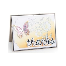 Thinlits Delgeç Şablonları-geschenkgutscheinbeutel Tim Holtz, Çelik, Çok Renkli, 19.1 X 14.4 X 0,4 Cm