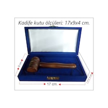 Maben Kadife Kutulu Ahşap Çekiç