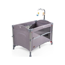 Baby2go Camellia Anne Yanı Oyun Parkı 70x110 Cm Koyu Gri 63c12245624n1-2