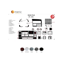 Meriç® Man Tg A-Xxl Ön Torpido Kaplama 78 Parça 2006-› (530158268)