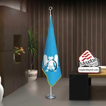 Büyük Selçuklu Devleti-17 Eski Türk Devletleri-ofis-toplantı Odaları-direkli -saçaklı Makam Bayrağı 1