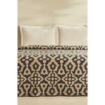 Karaca Home Rina Çift Kişilik Pamuklu Battaniye Lacivert