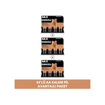 Alkalin Aa Kalem Pil, 1,5v Lr03 / Mn2400 , 8'li Paket X 3