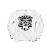 Old School Musıc Radyo Emblem Wıth Beem Uzun Kollu Erkek Tişört (518431421)